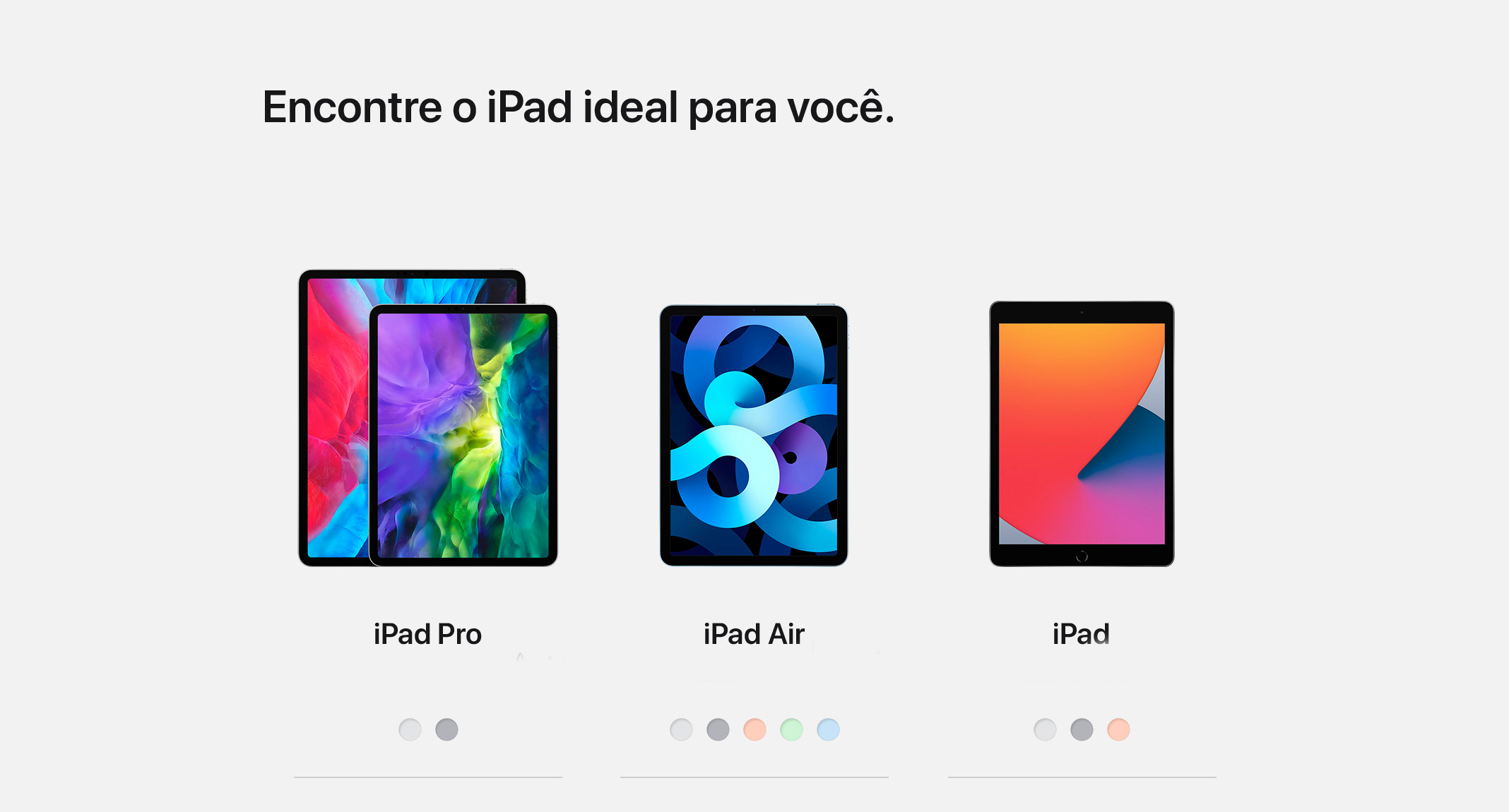 iPad Air 10,9 4ª geração Apple Wi-Fi 64GB - Azul-céu